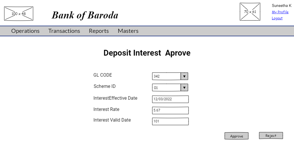 Deposit Interest Approve