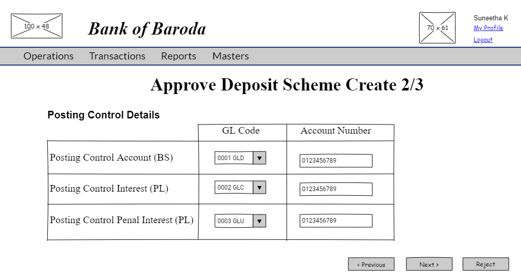 Deposit Scheme Create Approve