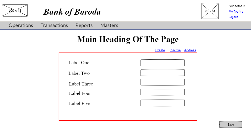 Design Format Button