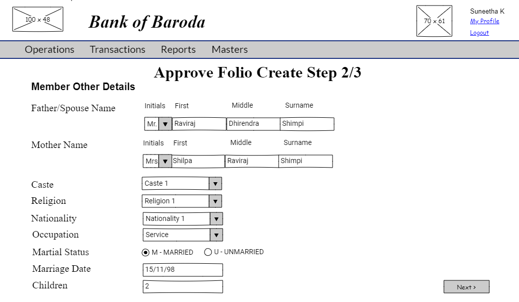 Folio Create Approve2