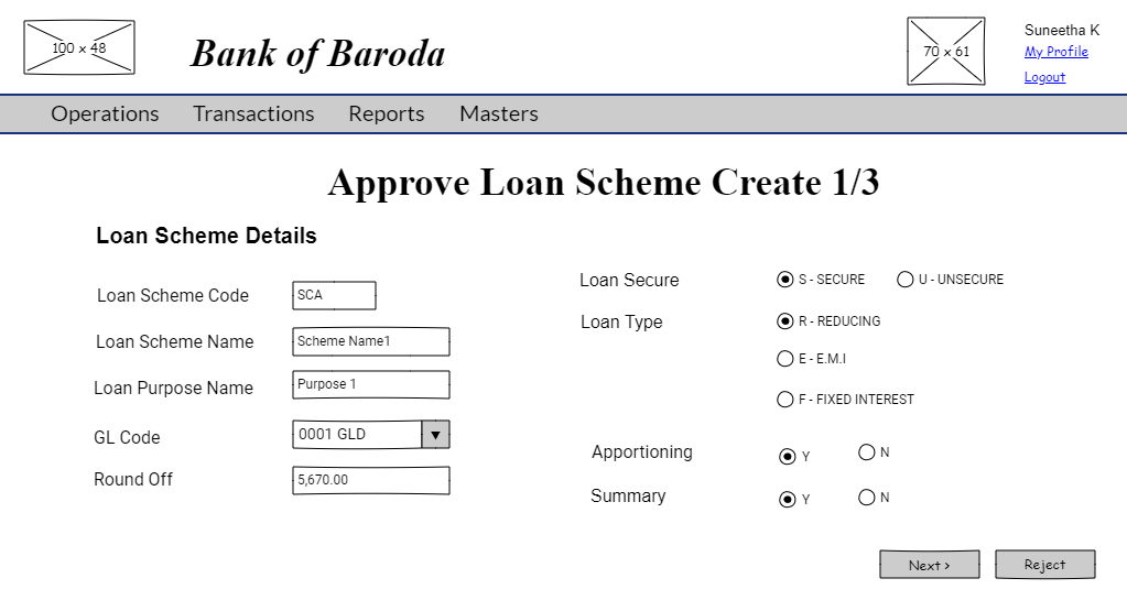 Loan Scheme Create Approve