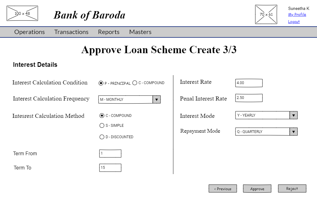 Loan Scheme Create Approve