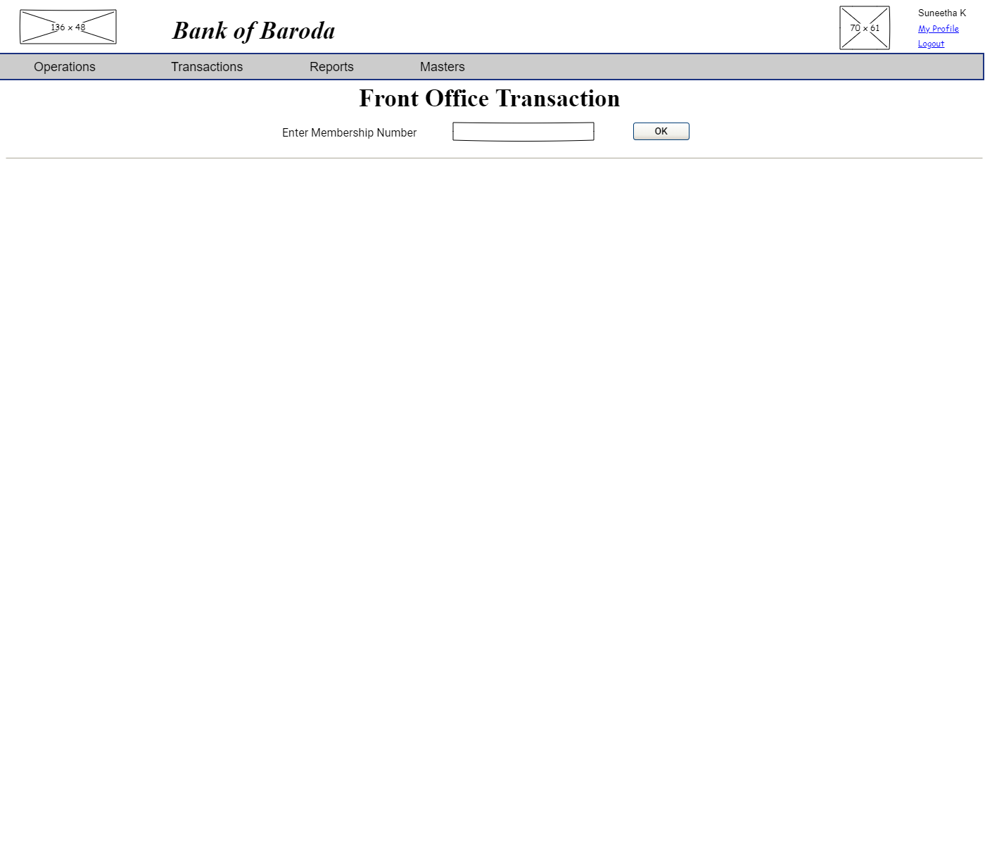 Front Office Transaction
